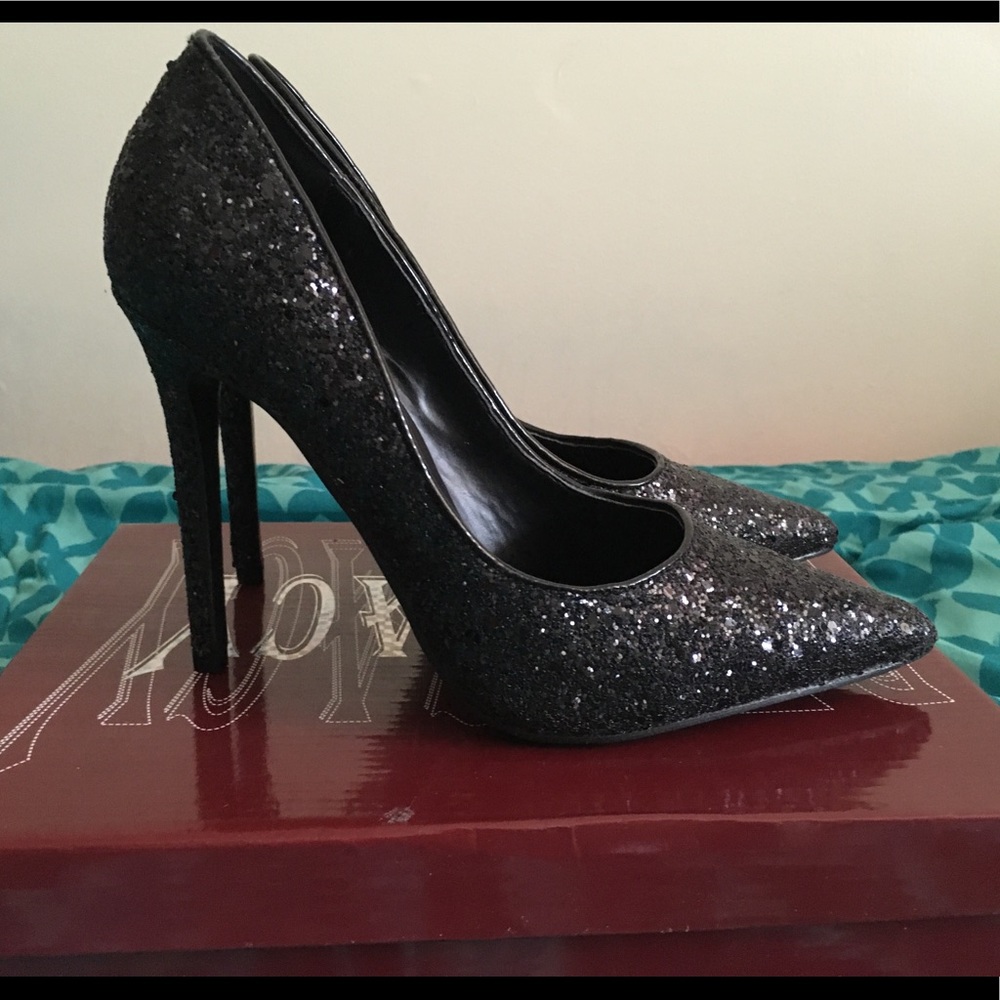 Black heels